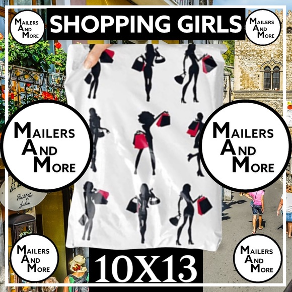 50 10X13 Poly Mailers Ladies Clutch Flat Shipping Envelopes PRICE IS FIRM - Picture 6 of 8